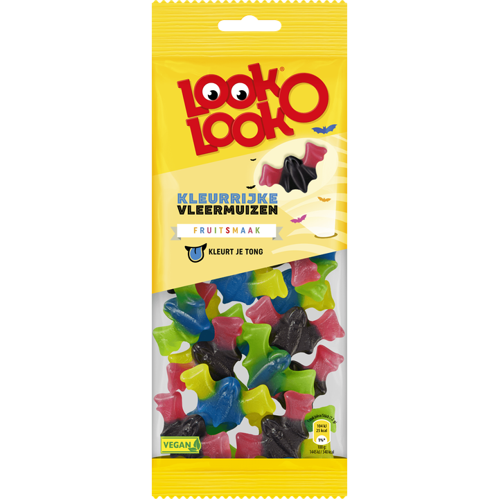 Look-O-Look Kleurrijke Vleermuizen 135g