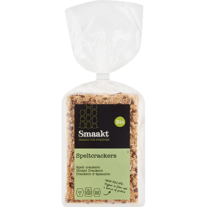 Smaakt Bio Speltcrackers 200 g