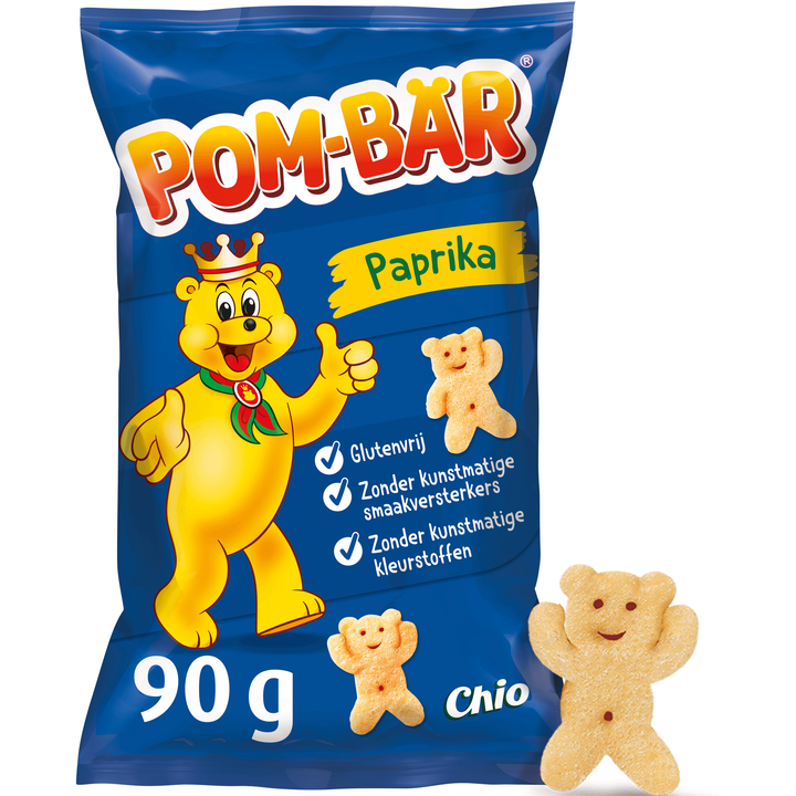 Chio POM-BÄR Paprika Chips 90 g