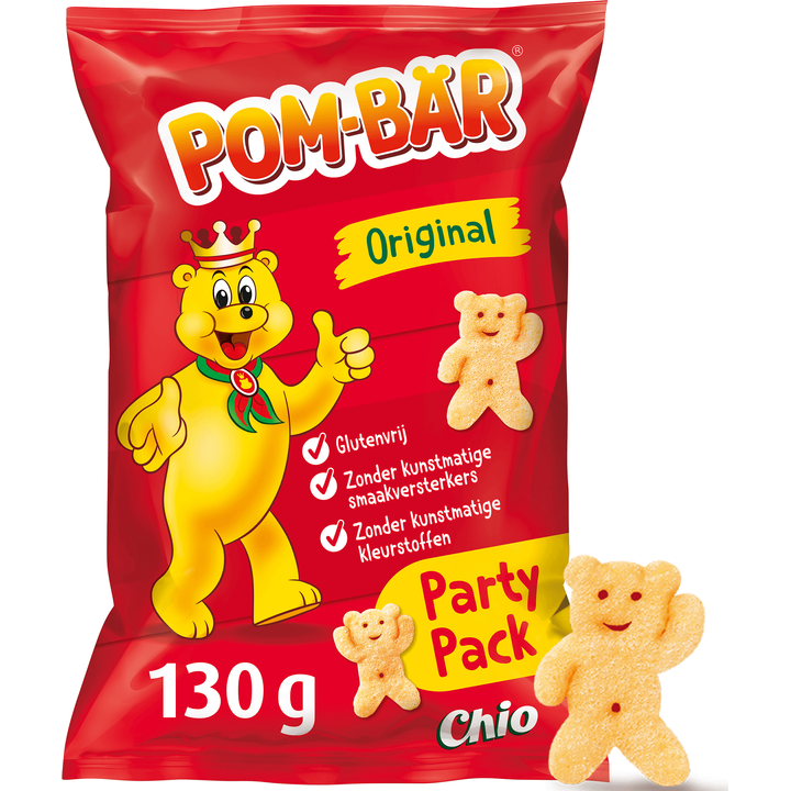 Chio POM-BÄR Original Party Pack Chips 130 g