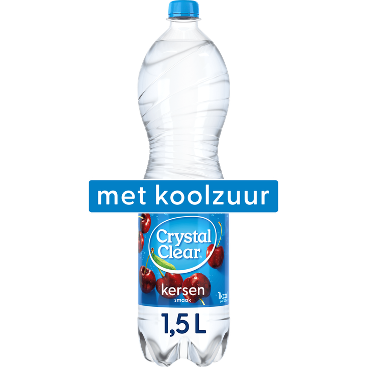 Crystal Clear Sparkling Cherry Fles 1,5 L