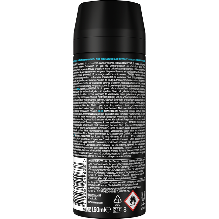 Sanex Men Dermo Sensitive Deodorant Spray – 200 Ml, Für Sensible Haut, 24h Schutz, Hypoallergen