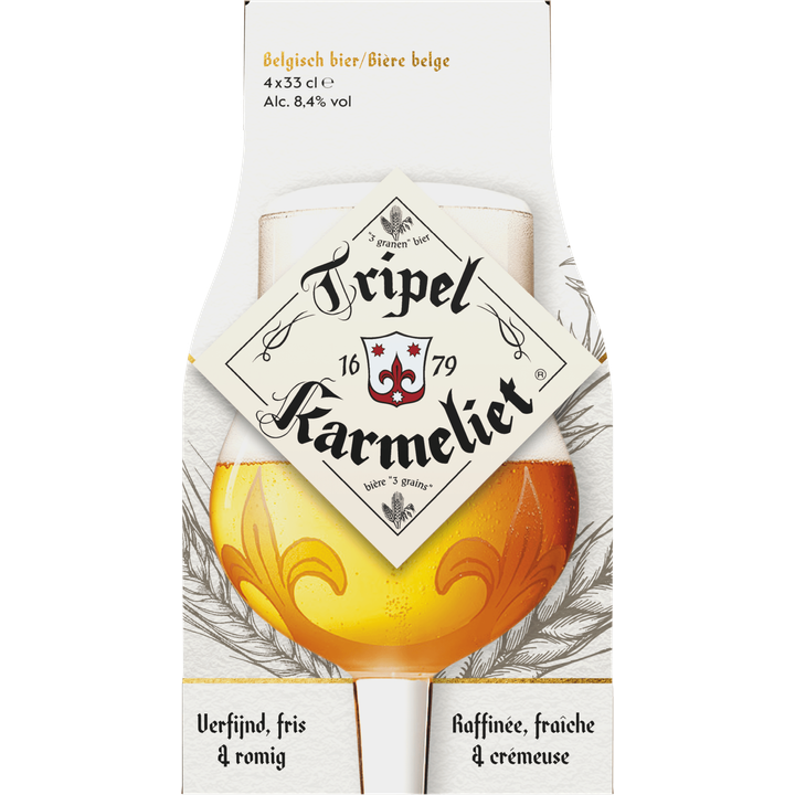 Tripel Karmeliet Bier Flessen 4 x 33 cl