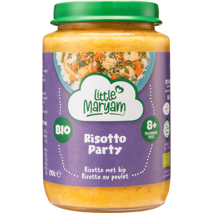 Little Maryam Risotto Party Risotto met Kip 8+ Maanden 190 g