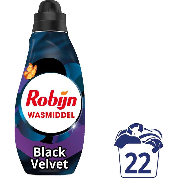 Robijn Klein & Krachtig Classics Vloeibaar Wasmiddel Black Velvet 665 ml