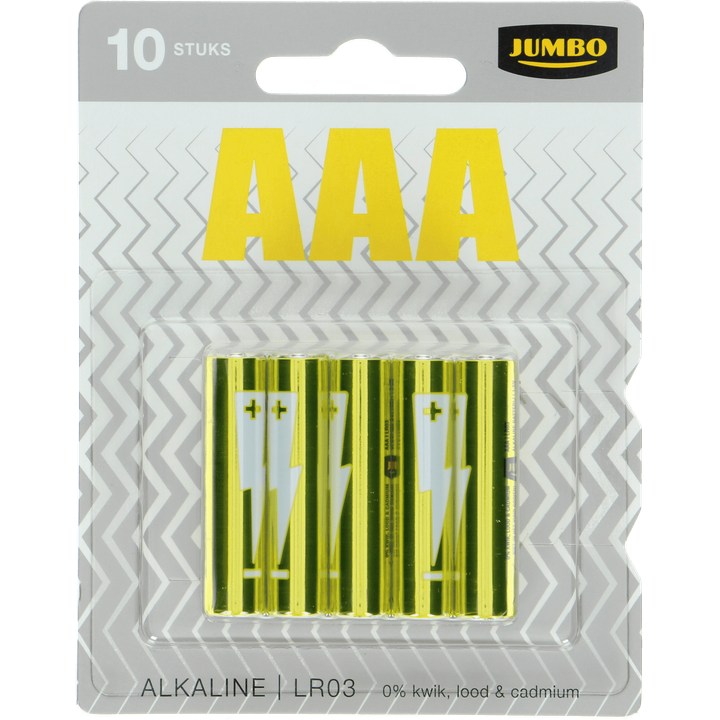 AAA 10 Stuks