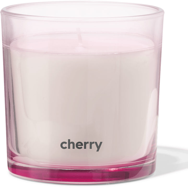 Geurkaars ⌀ Cherry Lichtroze