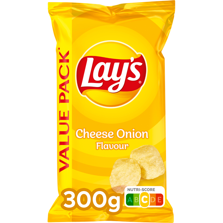 Lay's Cheese Onion Chips 300 gr