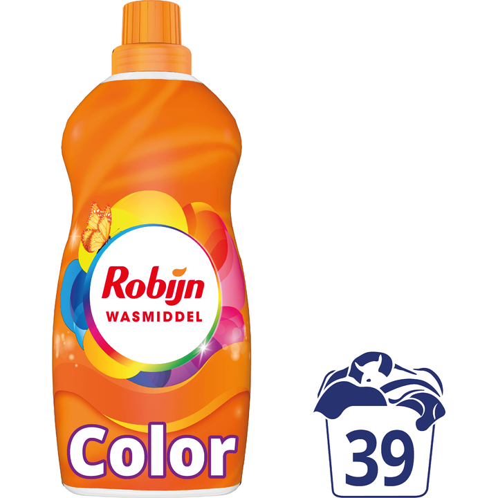 Robijn Klein & Krachtig Wasmiddel Kleur 1,19L