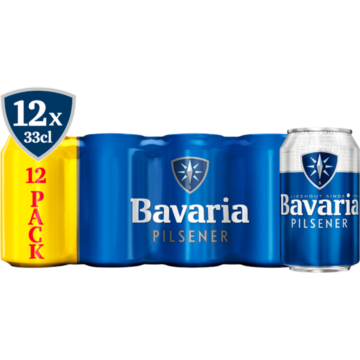Bavaria - Pilsener - Blik - 12 x 330ML