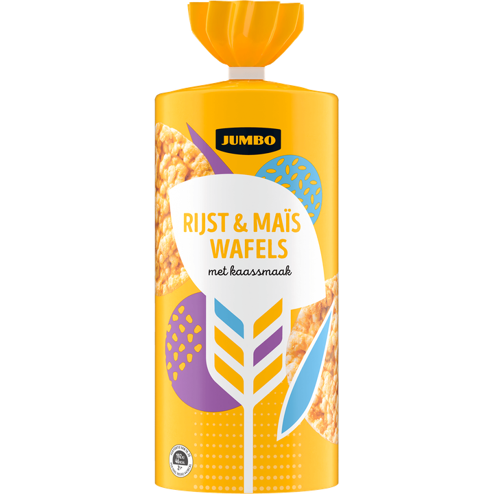 Rijst & Maïs Wafels met Kaassmaak