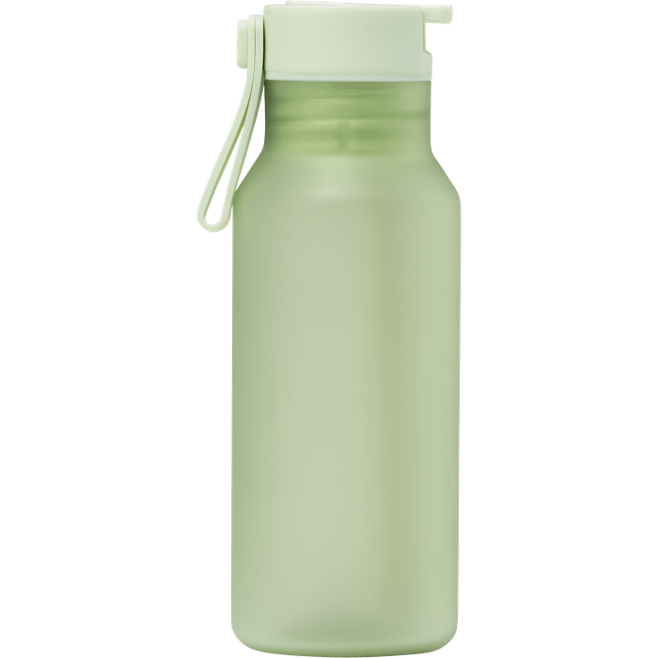 waterfles met rietje groen