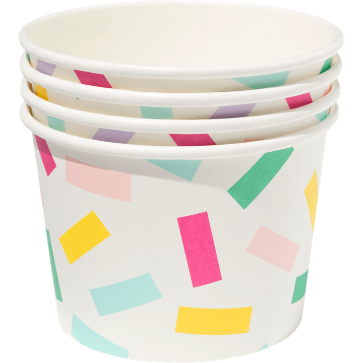 bakjes papier kleur