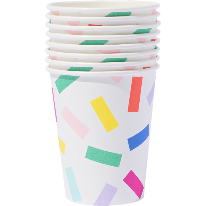 bekers papier kleur
