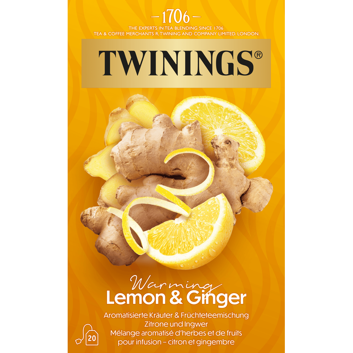 twinings lemon&ginger 20st