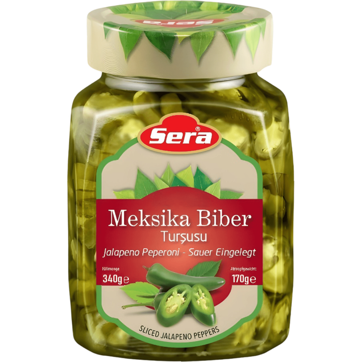 Sera Pickled Sliced Jalapeno Peppers 340 g