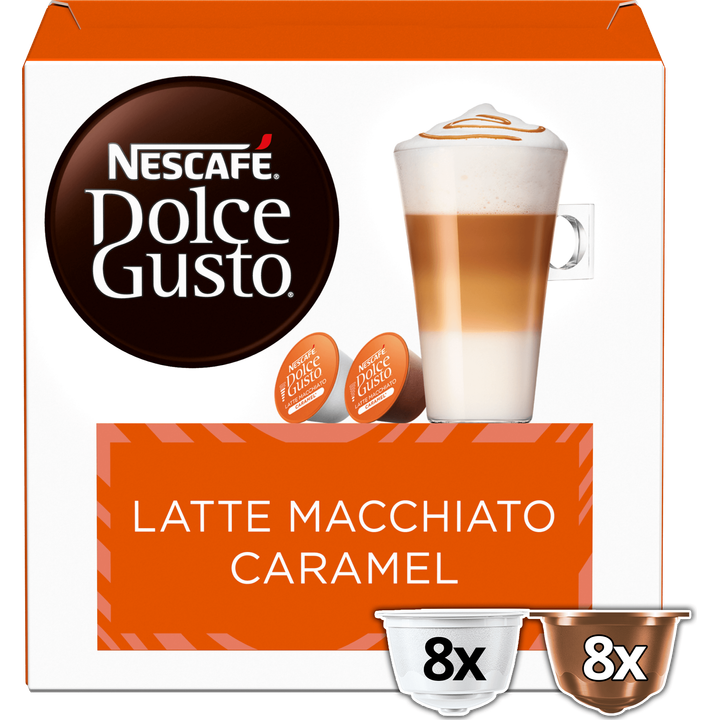 NESCAFÉ Dolce Gusto, Caramel Macchiato, 16 capsules, 146 gr