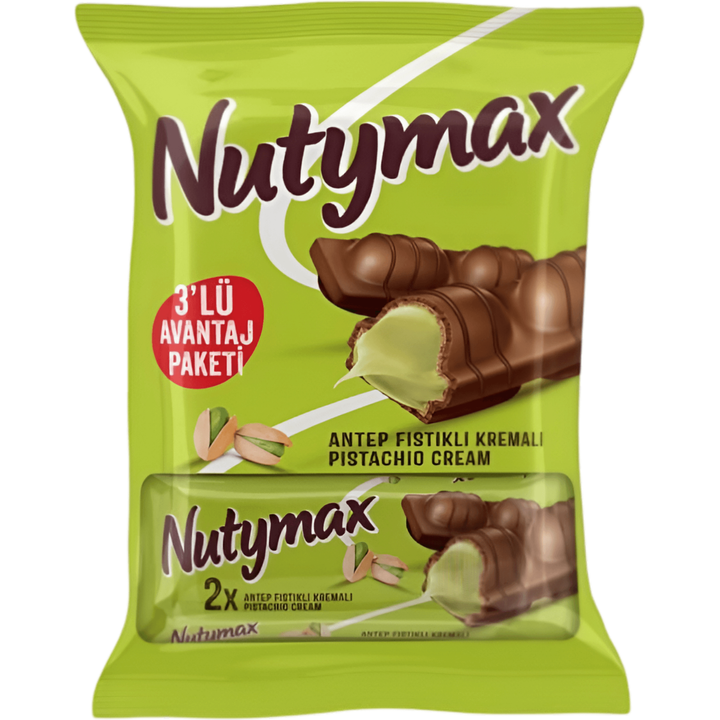 Nutymax Chocoladereep met pistachecrème