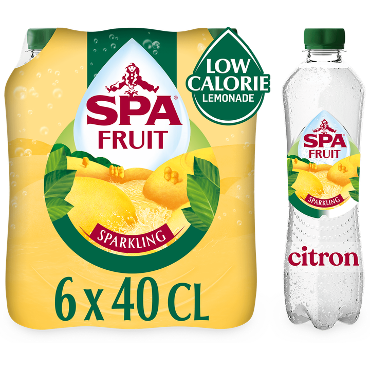 Spa FRUIT Bruisende Fruitige Frisdrank Citron - 6 x 400ML