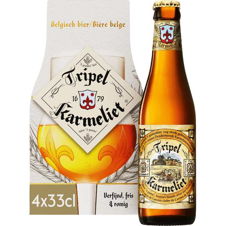 Tripel Karmeliet Bier Flessen 4 x 33 cl