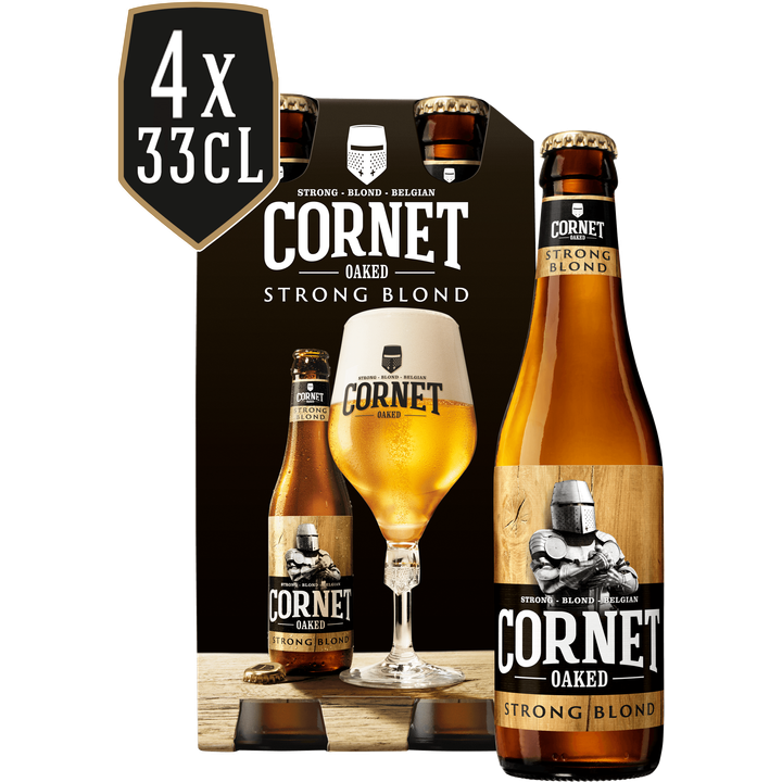 Cornet Oaked Blond 4x330ML