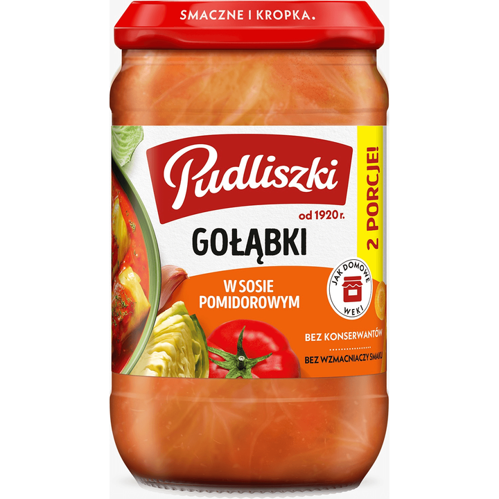 Gevulde Koolrolletjes met Varkensvlees en Rijst in Tomatensaus