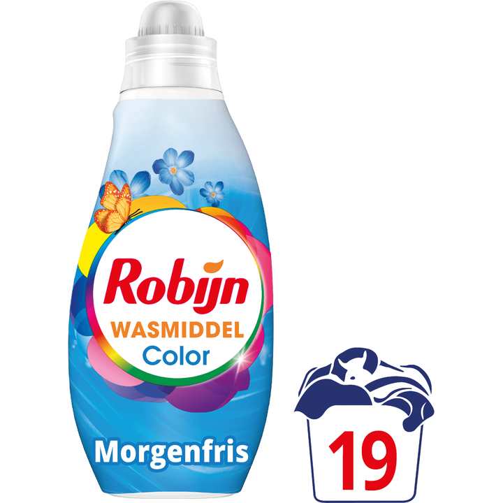 Robijn Klein & Krachtig Classics Vloeibaar Wasmiddel Color Morgenfris 19 wasbeurten