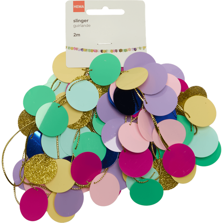 Slinger Cirkels Multicolor
