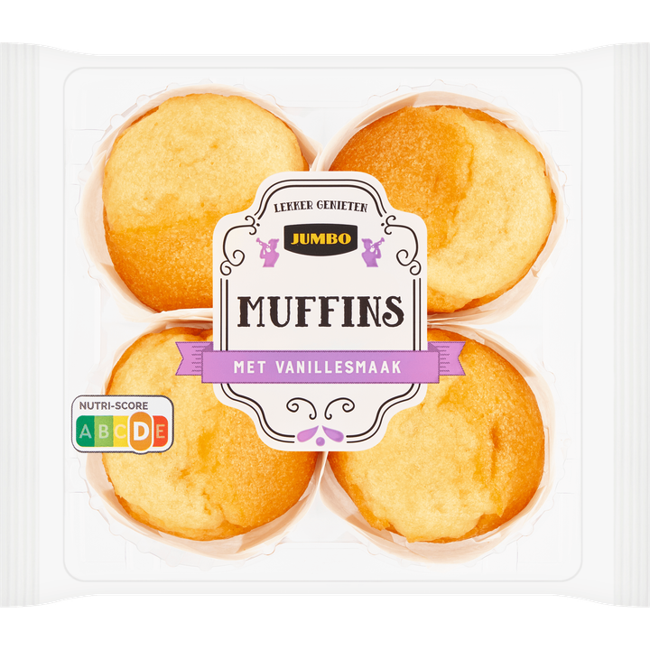 Muffins met Vanillesmaak