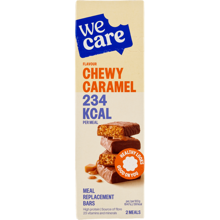 Flavour Chewy Caramel Meal Replacement Bars