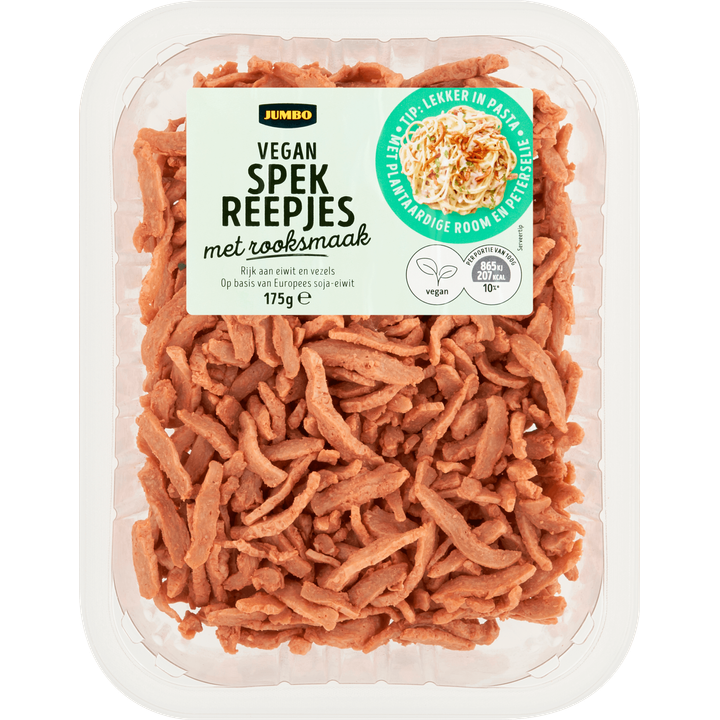 Plantaardig Spekreepjes met Rooksmaak