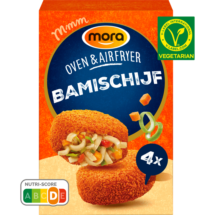 Mora Oven & Airfryer Bamischijven 4 x 80 g
