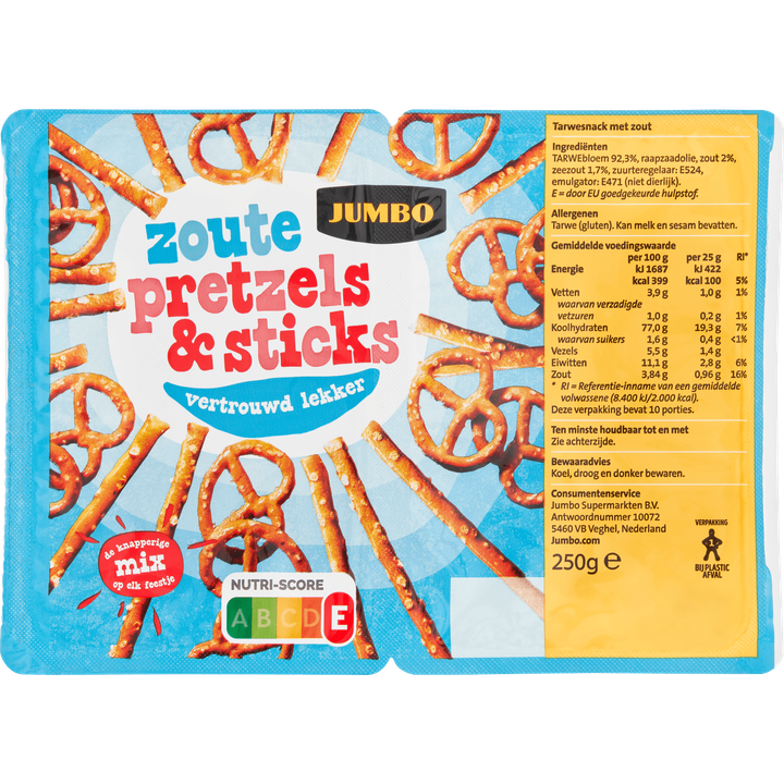 Zoute Pretzels & Sticks