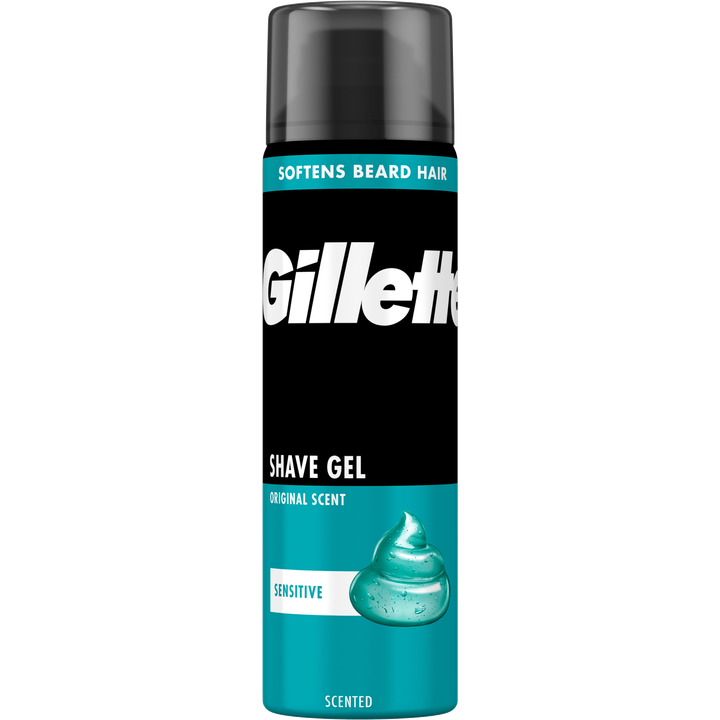 Gillette Classic Sensitive Scheergel, 200ml