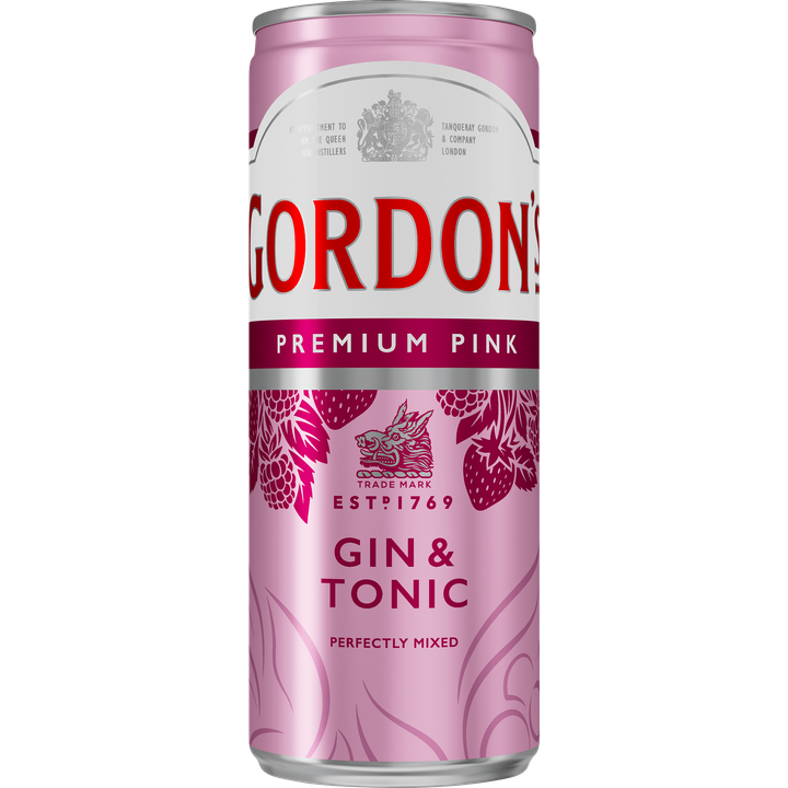 Gordon's Premium Pink Gin & Tonic 250 ml