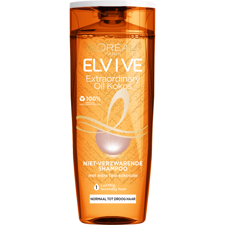 L'Oréal Paris Elvive Extraordinary Oil Kokos Niet-Verzwarende Shampoo 250 ml