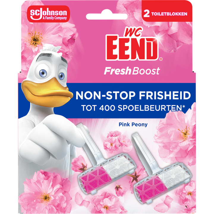 WC Eend Fresh Boost Pink Peony 2 x 16 g