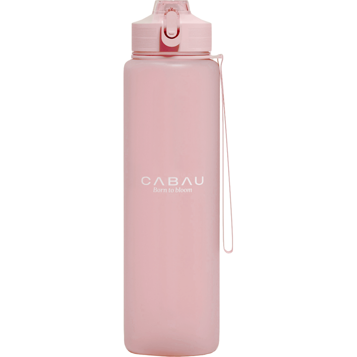 Cabau Lifestyle Bloom Water Bottle - Soft Pink 1 Liter