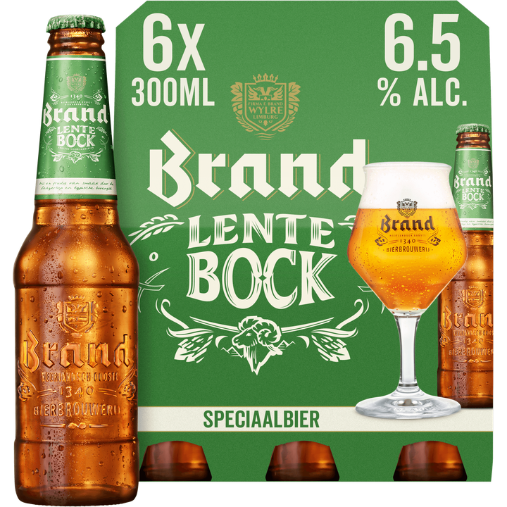 Brand Lentebock Bier 6 x 300ml