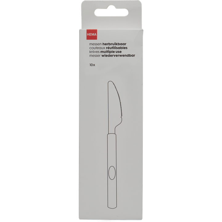 Multi Use Messen - 10 Stuks