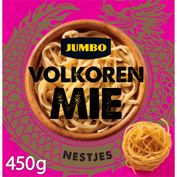 Jumbo Volkoren Mie Nestjes 450 g bestellen? | Jumbo