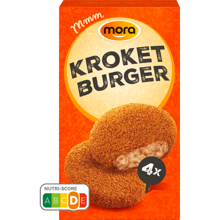 Mora Specials Kroketburgers 4 x 80 g
