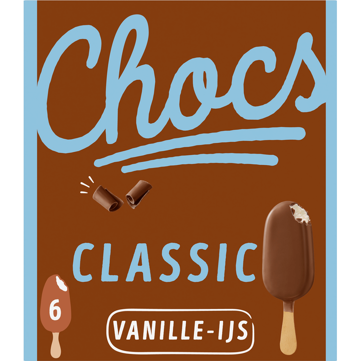 Chocs Classic Melkchocolade 6 Stuks