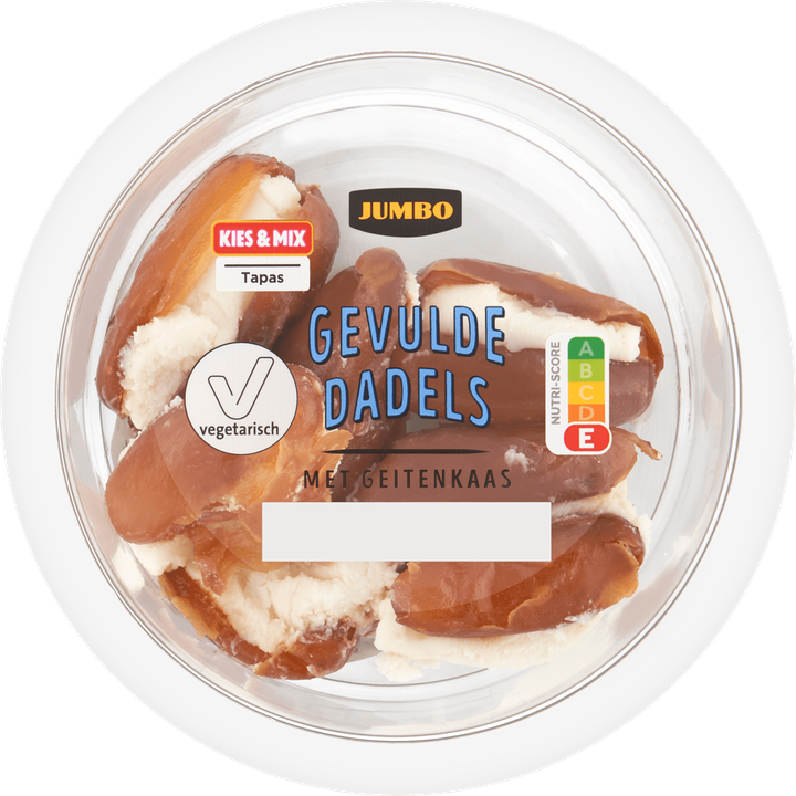 Gevulde Dadels met Geitenkaas