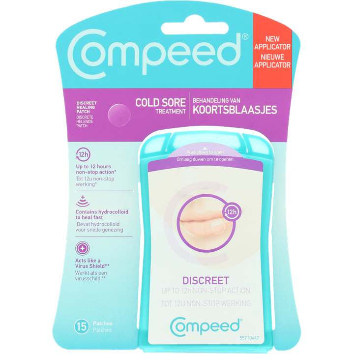 Compeed Lipblaasjes Patch, 15 stuks