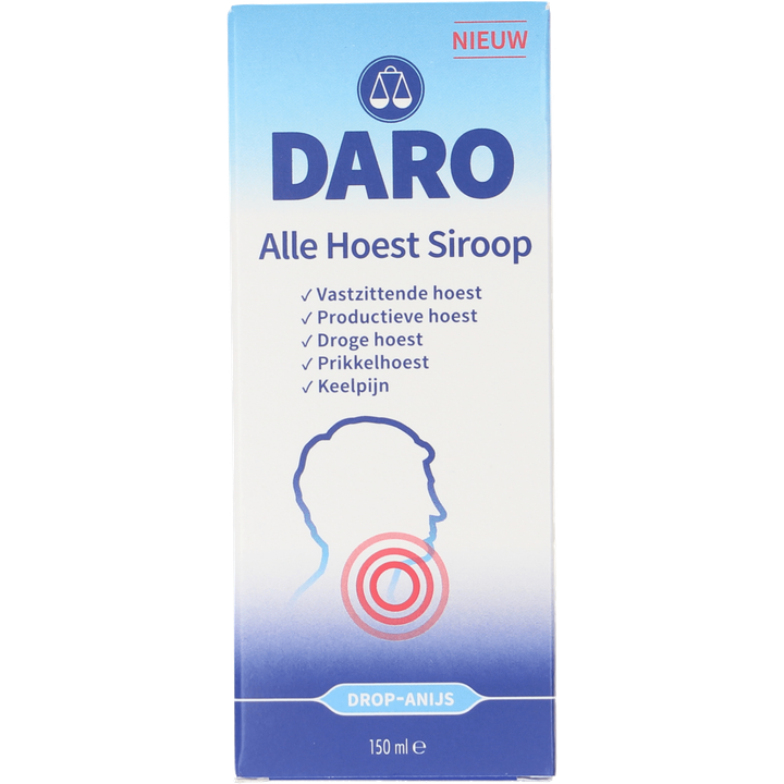 Daro Alle Hoest Siroop 150ml