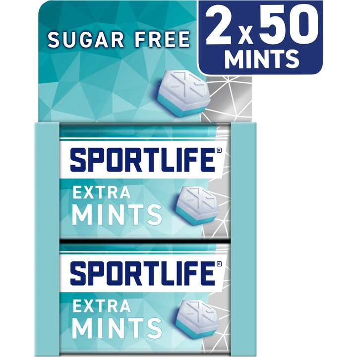 Sportlife Extramint Mints Sugar Free 2x35g