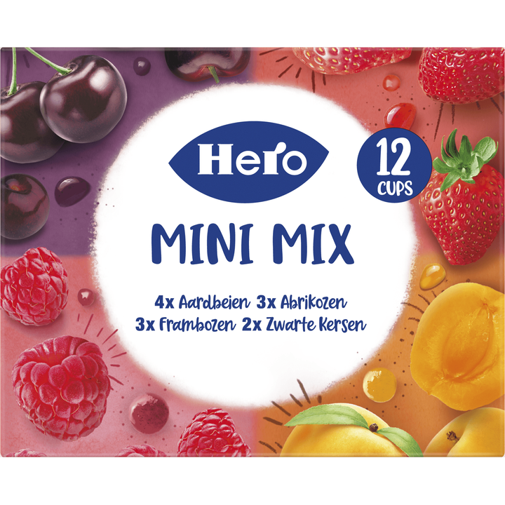 Hero Fruitspread Mini Mix 12 x 20g