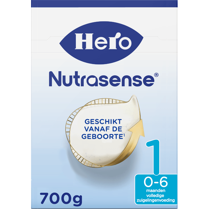 Hero Baby Hero Nutrasense 1 0-6 Maanden Volledige Zuigelingenvoeding 2 x 350 g