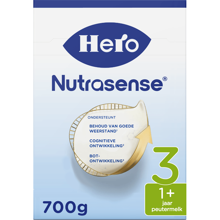 Hero Baby Hero Nutrasense 3 1+ Jaar Peutermelk 2 x 350 g